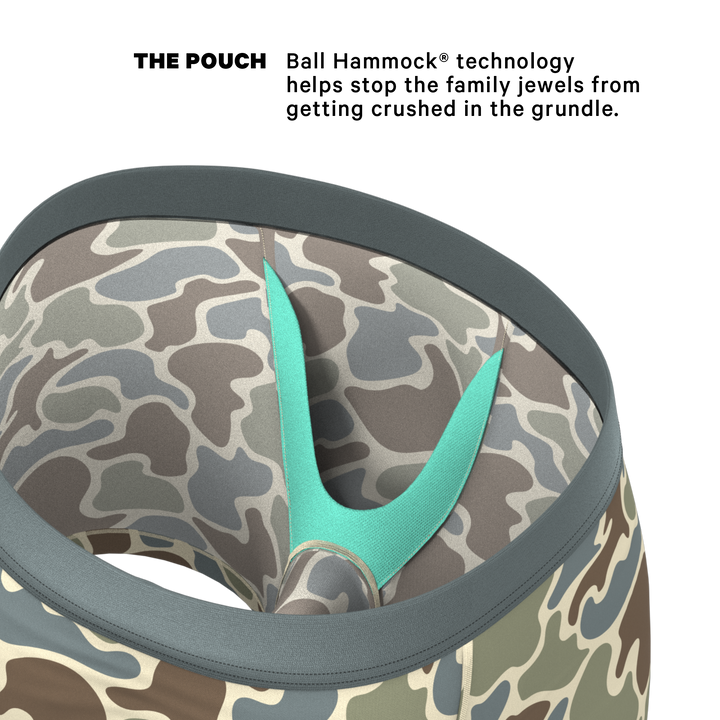 The Blender | Grey Duck Camo Ball Hammock® Pouch Underwear