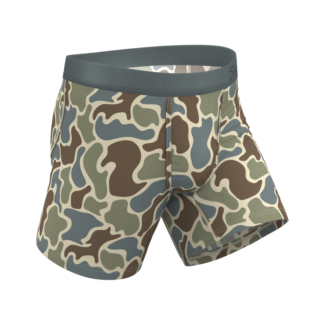 The Blender | Grey Duck Camo Ball Hammock® Pouch Underwear