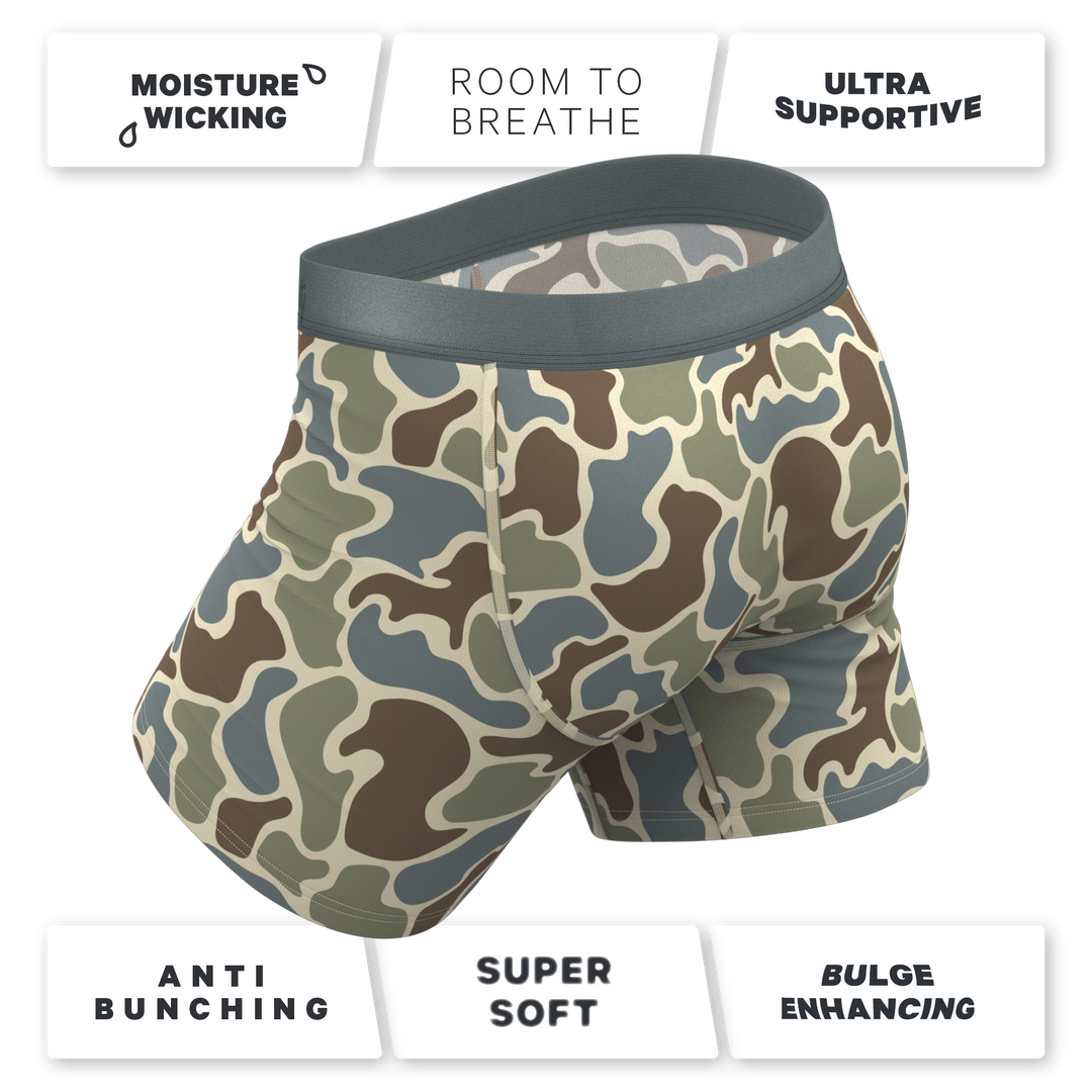 The Blender | Grey Duck Camo Ball Hammock® Pouch Underwear