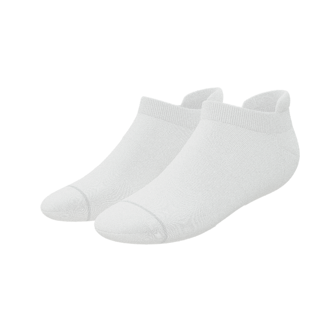 The Blizzard | Plain White Heel Hammock™ Ankle Socks
