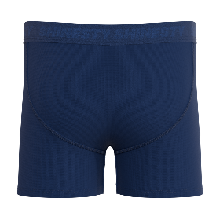 The Bloom Moon | Tonal Navy Boy's Boxer Briefs