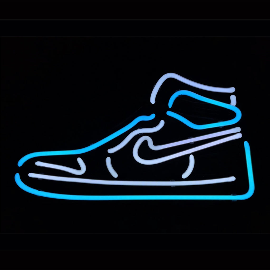 Blue Sneaker Neon Signs Light