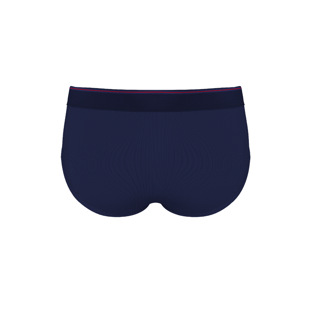 The Blueberry Pie | Red Tip Navy Ball Hammock® Pouch Underwear Briefs