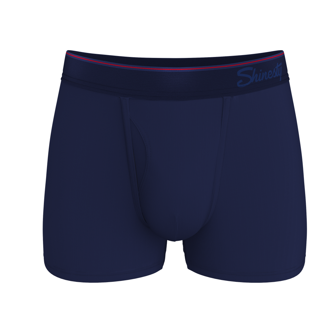 The Blueberry Pie | Red Tip Navy Ball Hammock® Pouch Trunks Underwear