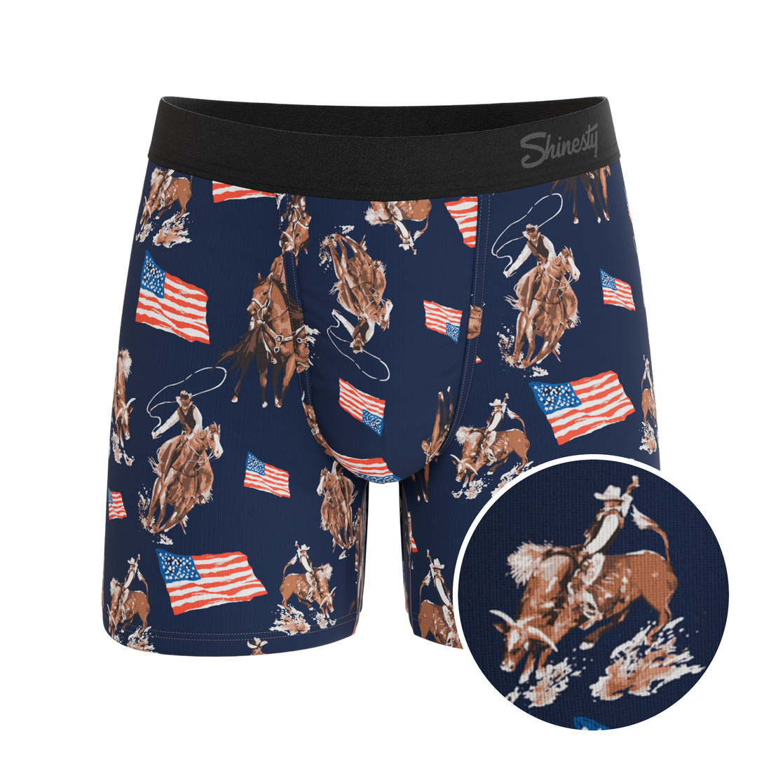 The Bootstraps & Chaps | Americana Cowboy Ball Hammock® Pouch Underwear