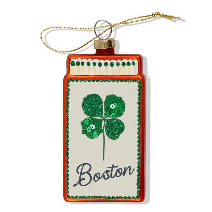 Matchbook Ornament - Boston