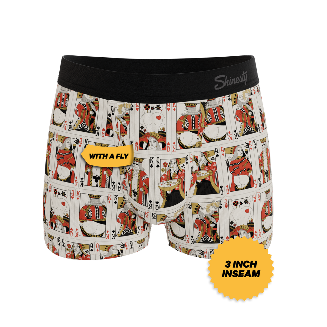 The Bottomless Blackjack | Vintage Playing Cards Ball Hammock® Pouch Trunks Underwear