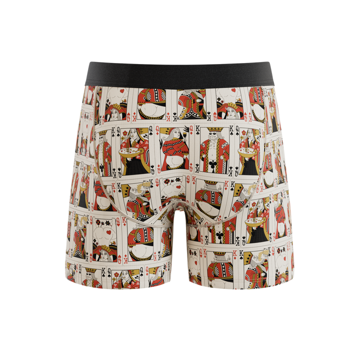 The Bottomless Blackjack | Vintage Playing Cards Ball Hammock® Pouch Underwear