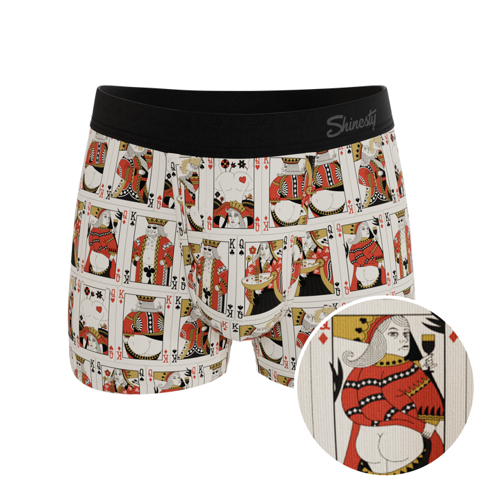 The Bottomless Blackjack | Vintage Playing Cards Ball Hammock® Pouch Trunks Underwear