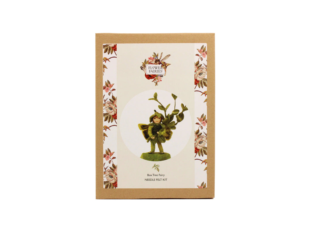 Felting Kit -  Flower Fairy- Box Tree Needle Felting Kit
