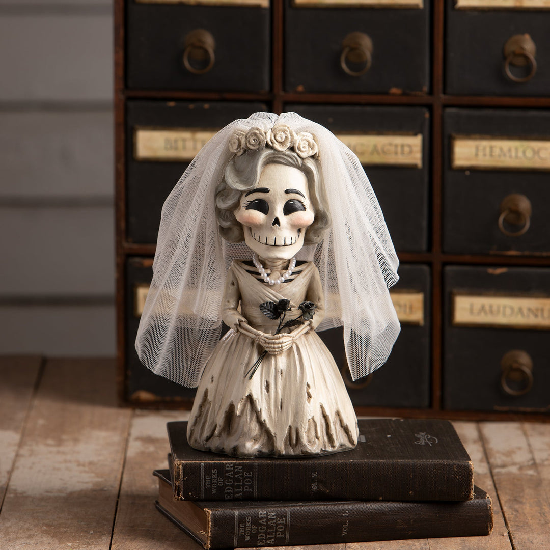 Bride Evangeline Skelly by Bethany Lowe Designs, halloween decor