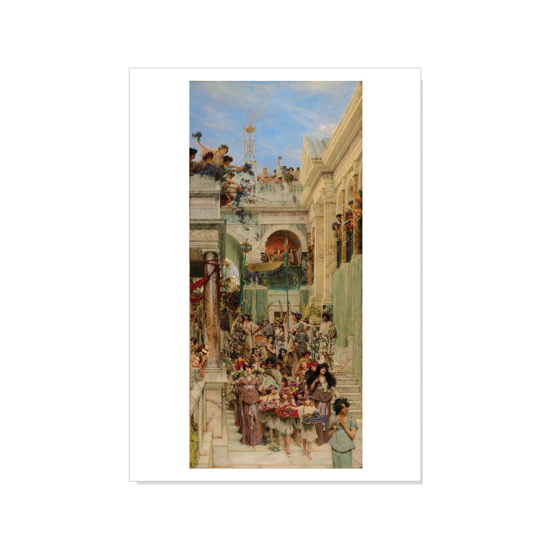 Alma-Tadema - Spring - Postcard