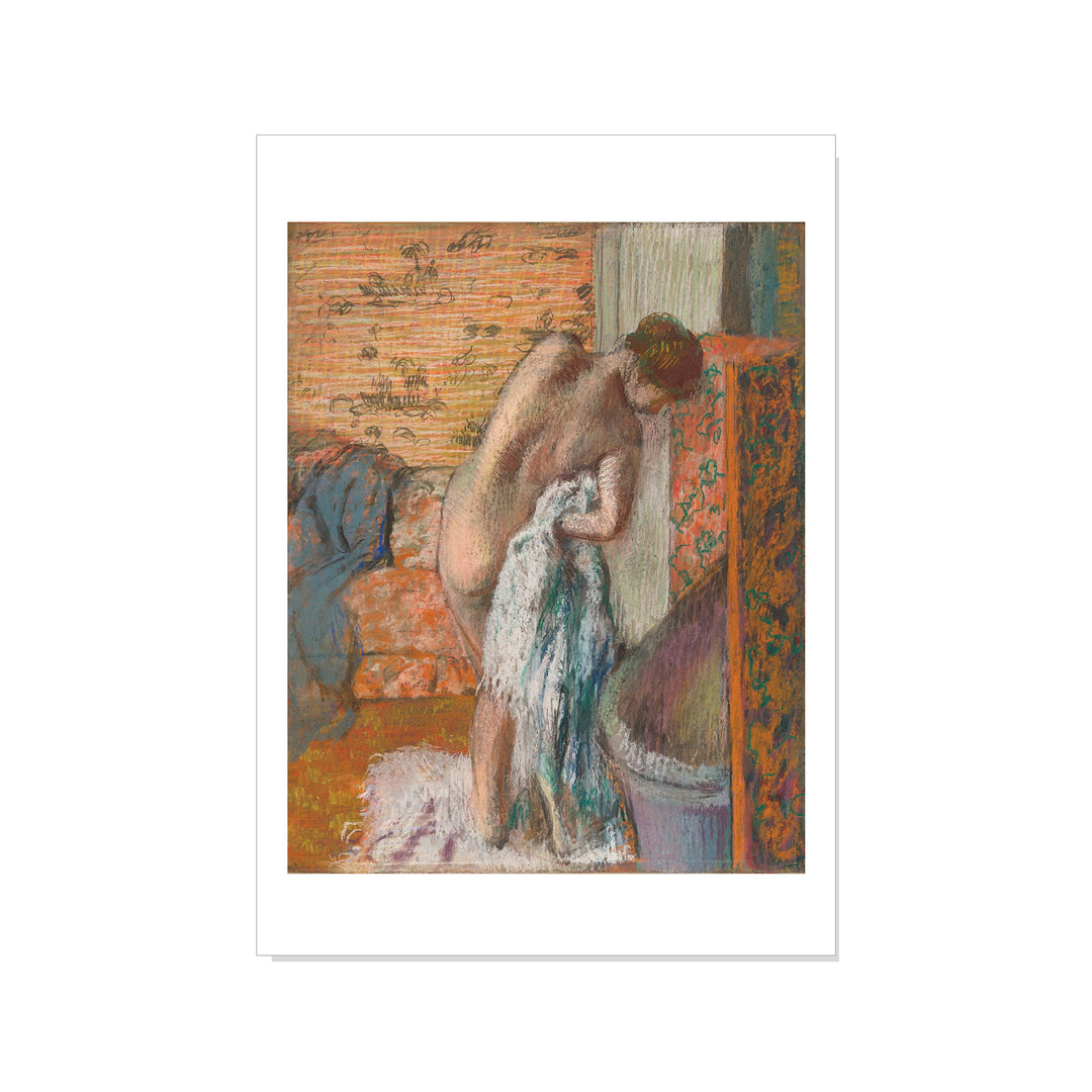 Degas - Après le bain (Femme s'essuyant) - Postcard
