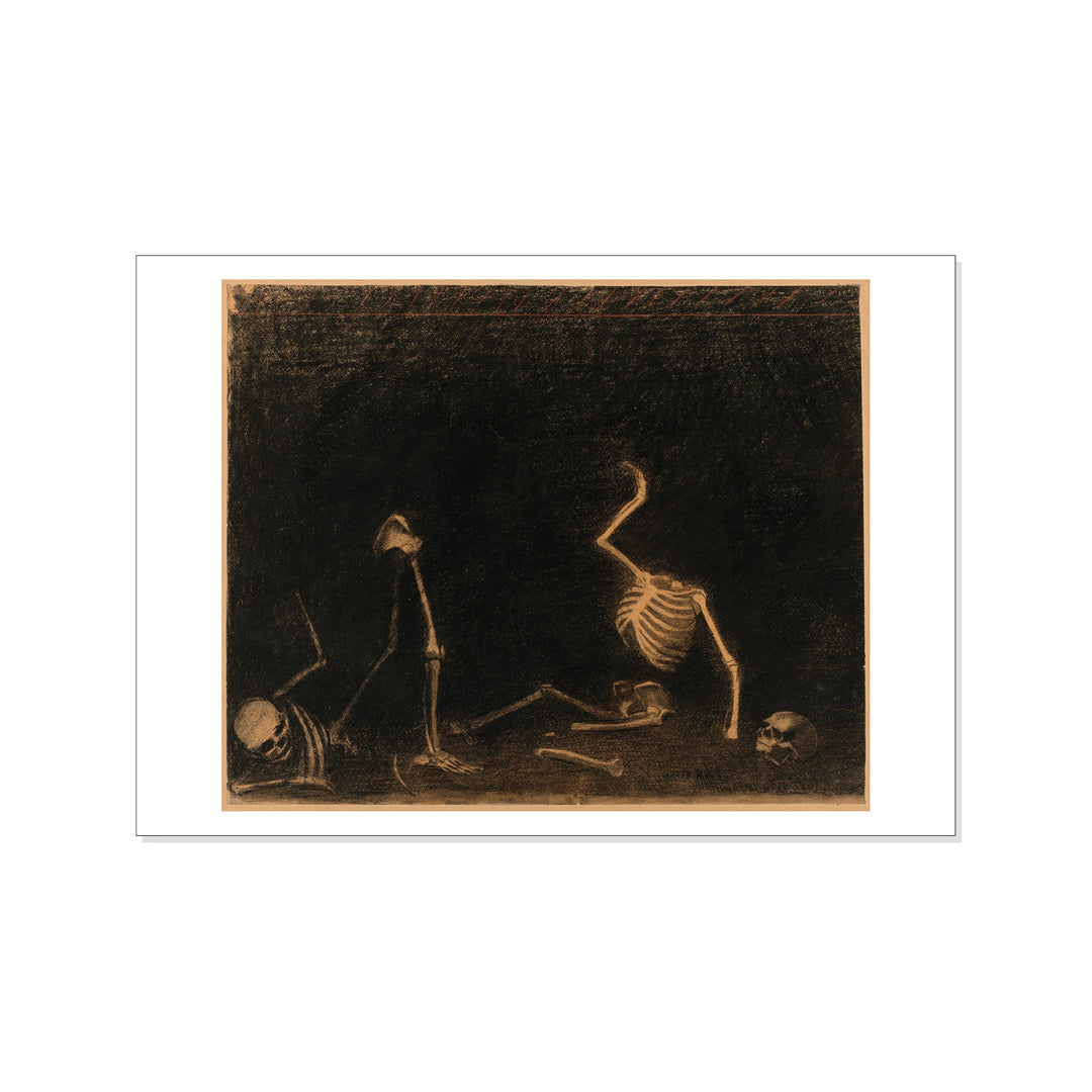 Redon - La Bataille des Os - Postcard