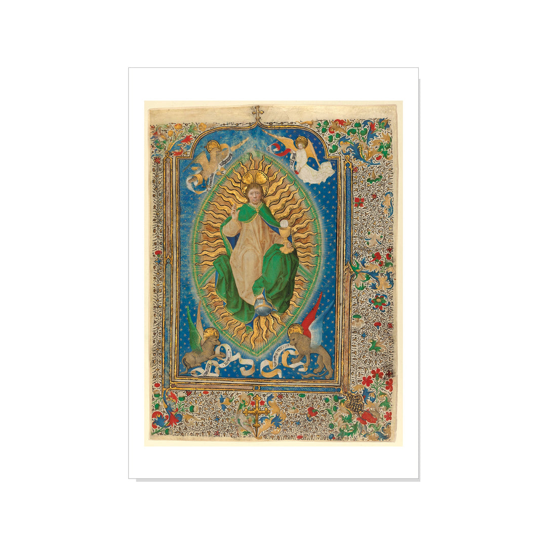 de Lohny - Christ in Majesty - Postcard