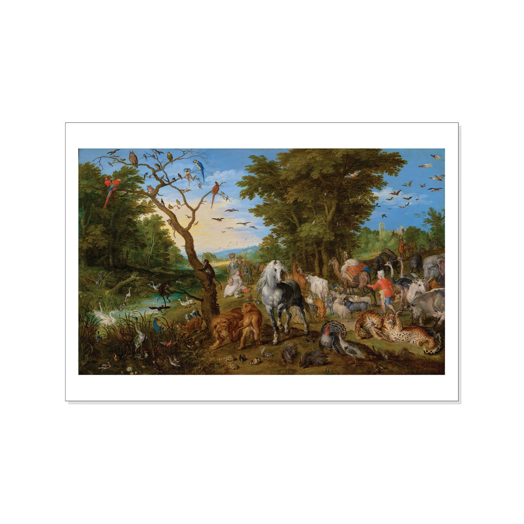 Brueghel the Elder - The Entry of the Animals into Noah's Ark - Postcard