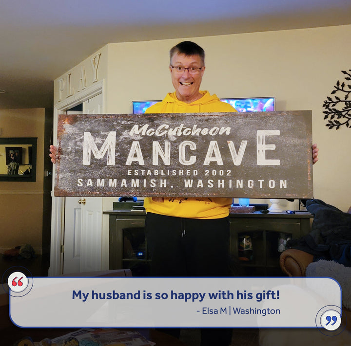 Good Times Man Cave Sign