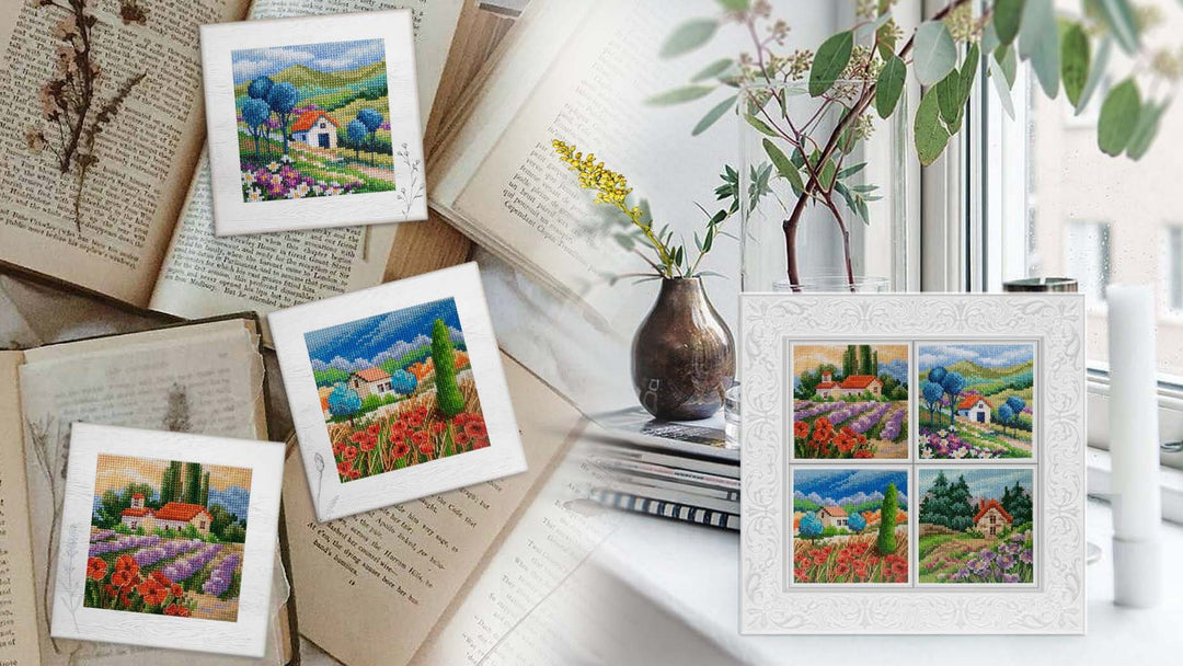 Summer colours C361 Counted Cross Stitch Kit