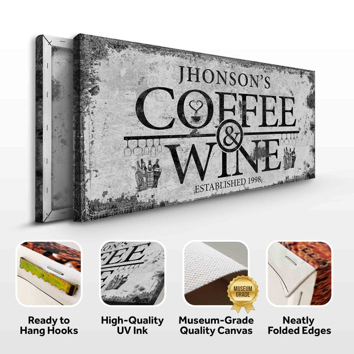 Coffee and Wine Sign