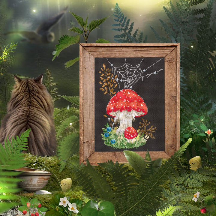 Forest decorations C437 Counted Cross Stitch Kit