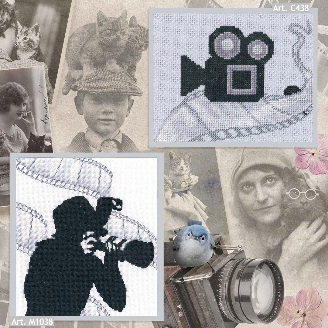 To keep moments in memory M1038 Counted Cross Stitch Kit