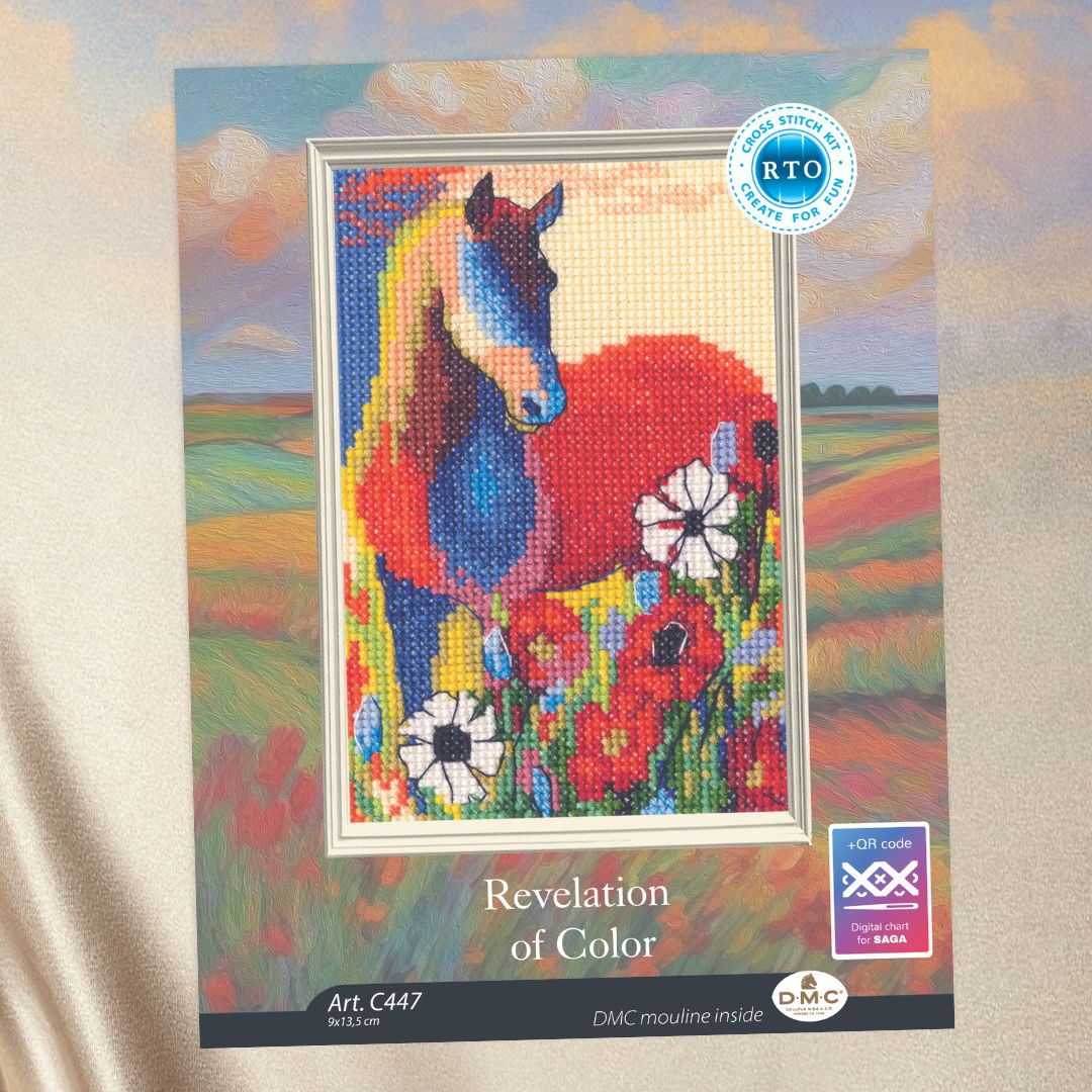 Revelation of Color Counted Cross Stitch Kit by RTO C447