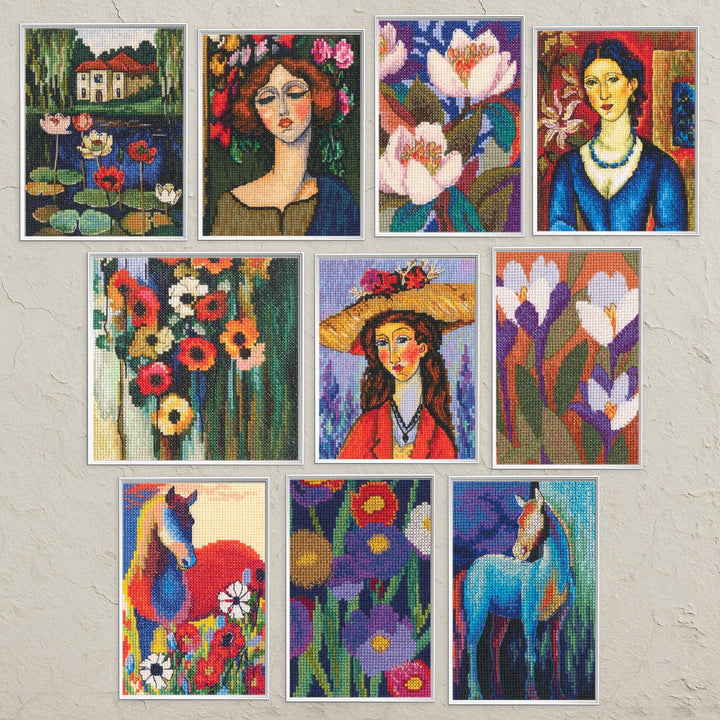 Revelation of Color Counted Cross Stitch Kit by RTO C448