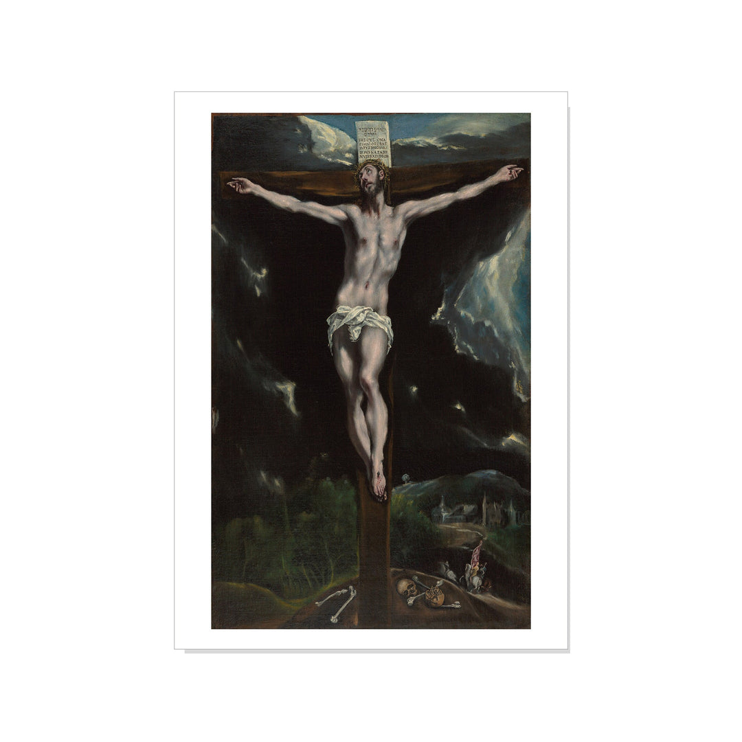 El Greco- Christ on the Cross - Postcard