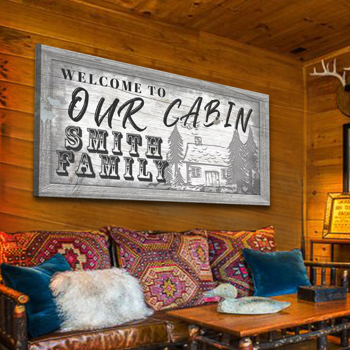 Our Cabin Sign