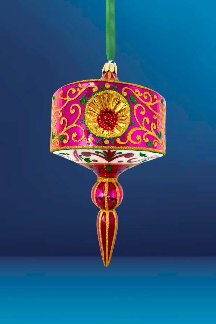 Carmella Polish Glass Ornament