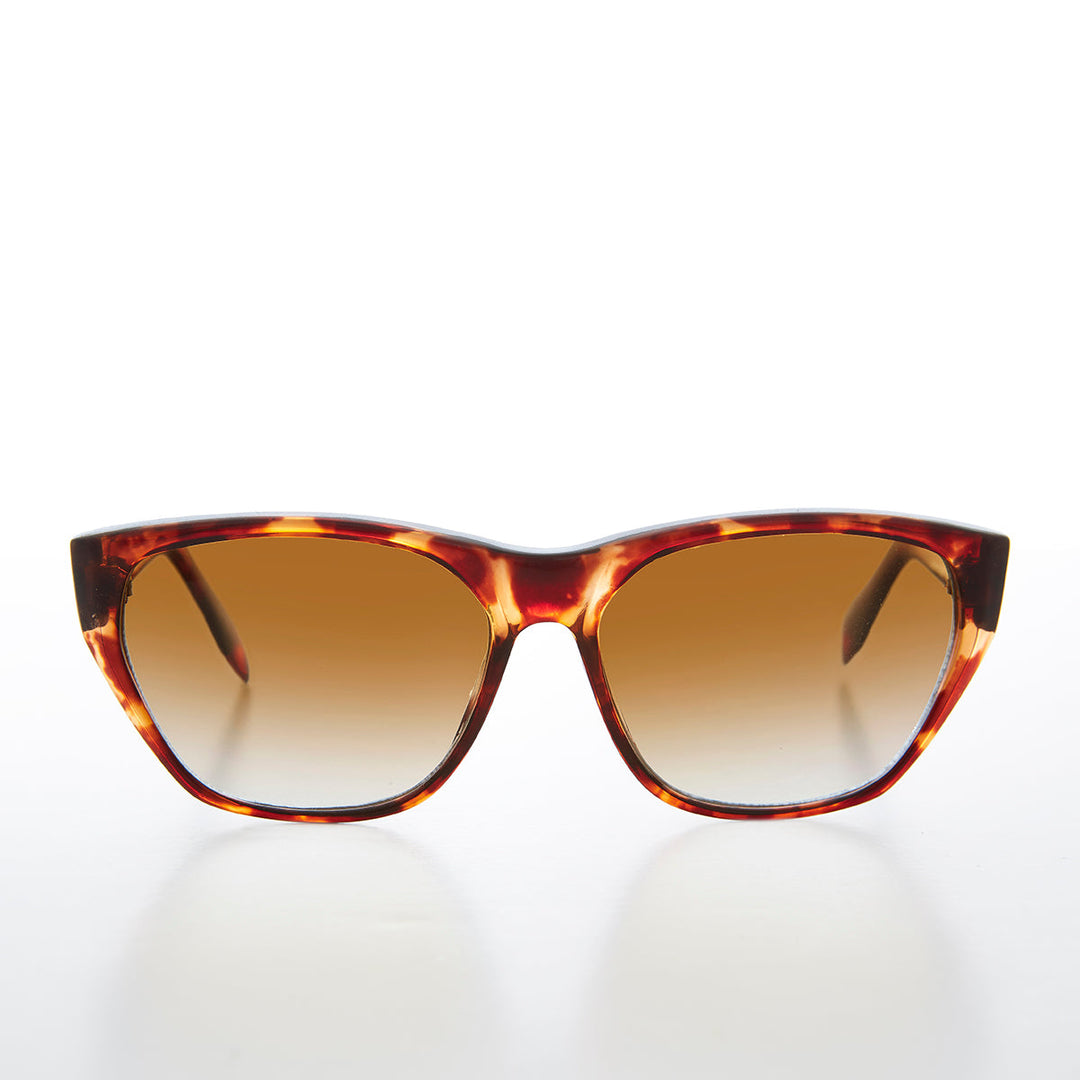 Angular Rectangle Unisex Vintage Sunglass - Carol