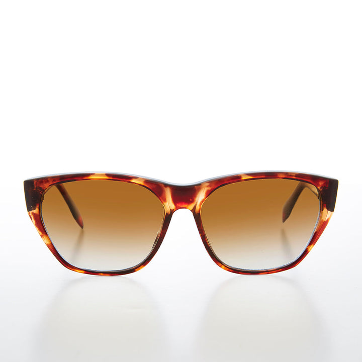 Angular Rectangle Unisex Vintage Sunglass - Carol