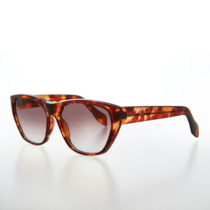 Angular Rectangle Unisex Vintage Sunglass - Carol