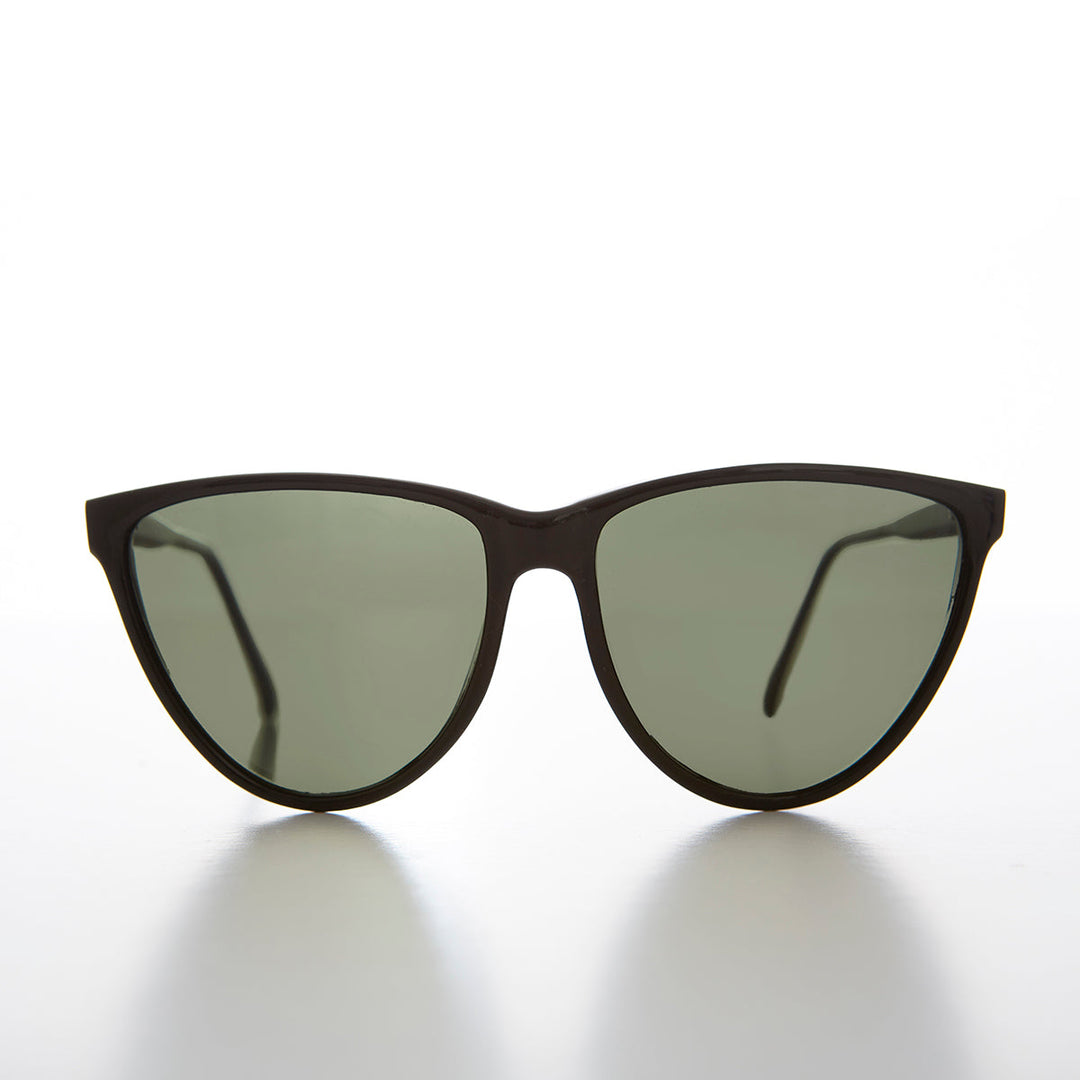 Large Unique Cat Eye Vintage Sunglass - Cecile