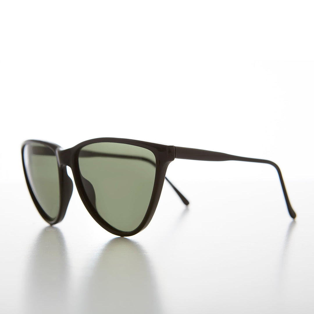 Large Unique Cat Eye Vintage Sunglass - Cecile