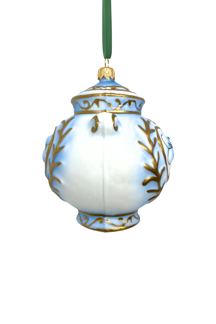 Chateau Jardin Jar Polish Glass Ornament