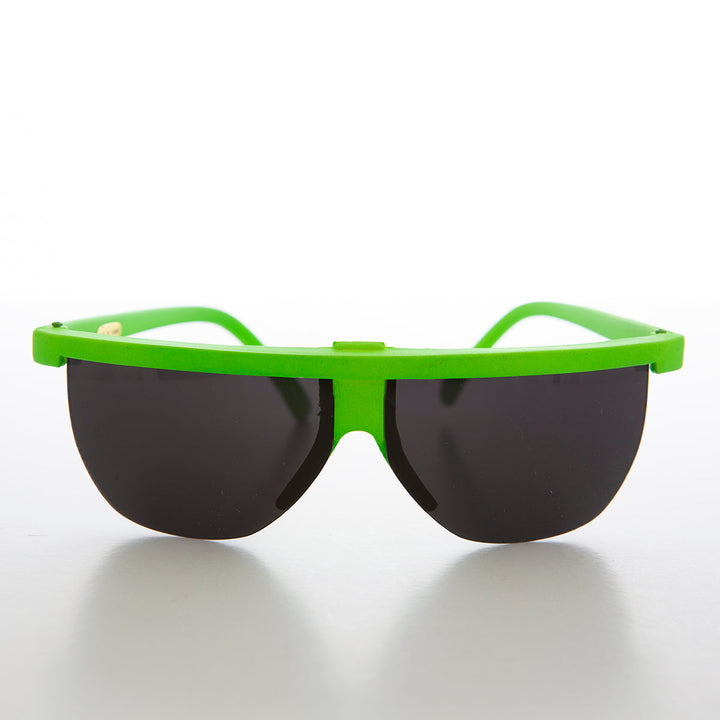 Futuristic Sporty Wraparound Vintage Sunglasses - Cherub