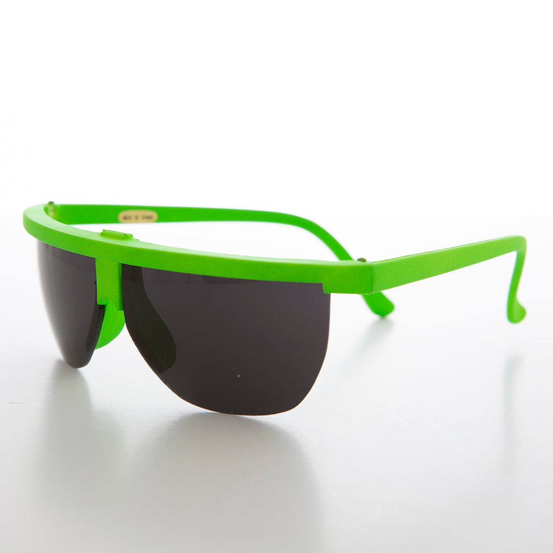 Futuristic Sporty Wraparound Vintage Sunglasses - Cherub