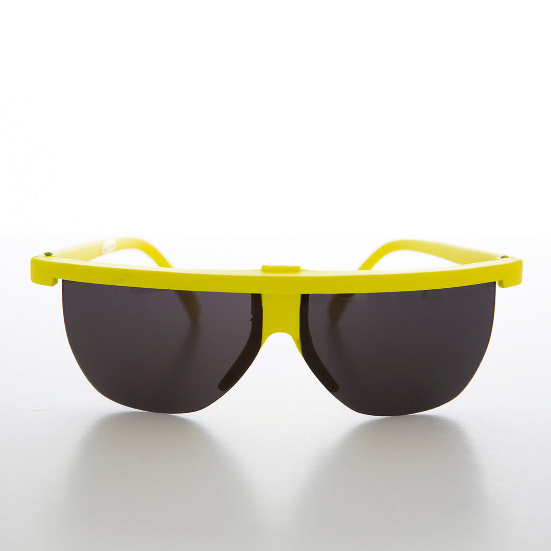 Futuristic Sporty Wraparound Vintage Sunglasses - Cherub