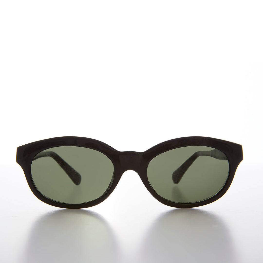 Unique Rockabilly Vintage Thick Frame Sunglass - Chrissy