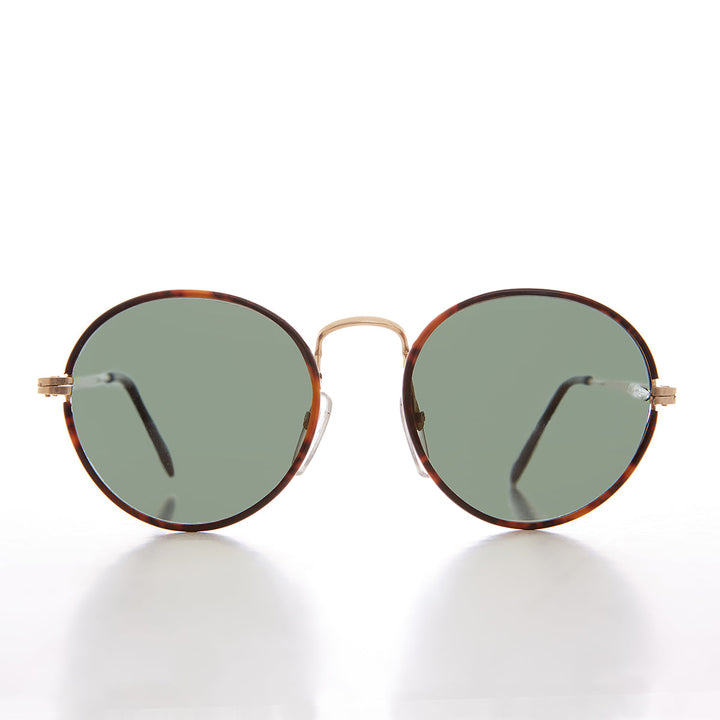 Round Polo Tortoise Vintage Sunglasses - Clerk