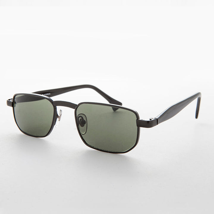 Narrow Rectangular 90s Vintage Sunglass - Clint