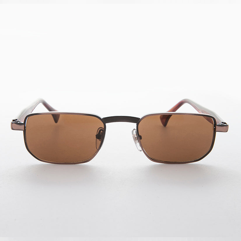 Narrow Rectangular 90s Vintage Sunglass - Clint