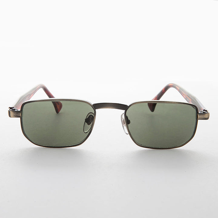 Narrow Rectangular 90s Vintage Sunglass - Clint