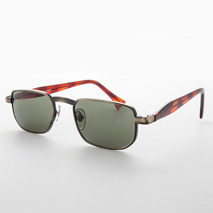 Narrow Rectangular 90s Vintage Sunglass - Clint