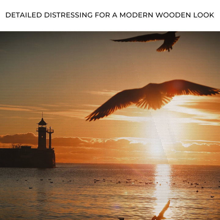 Birds On Magical Sunrise Canvas Wall Art