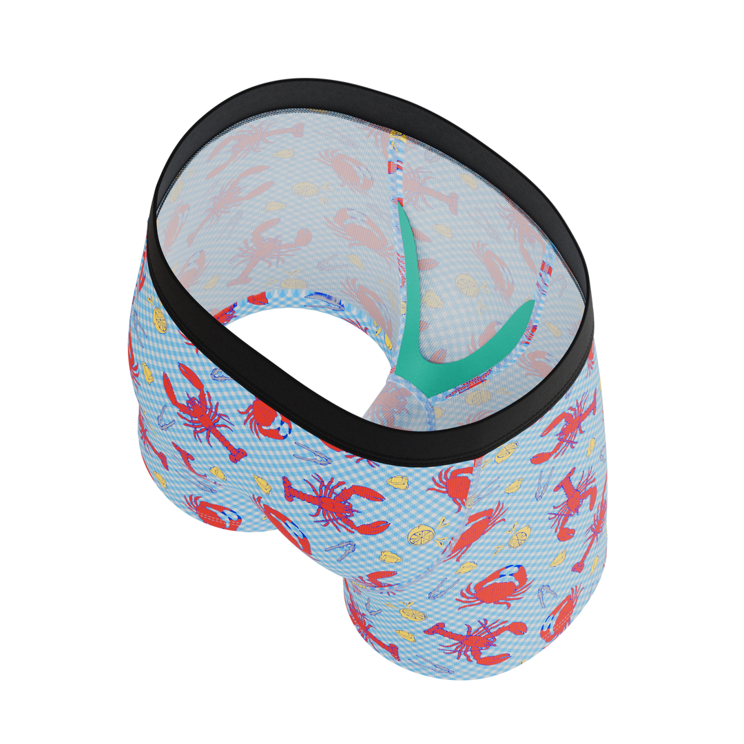 The Cajun Cookout | Summer Crabs Boy's Boxer Briefs