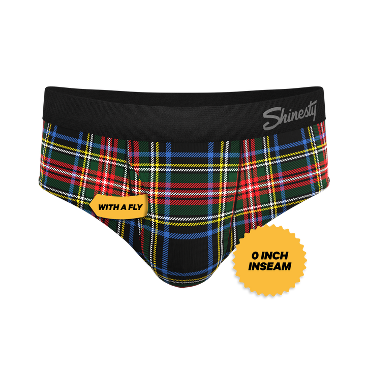 The Cappuccino | Holiday Tartan Plaid Ball Hammock® Pouch Underwear Briefs