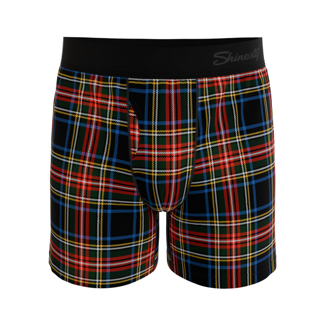 The Cappuccino | Holiday Tartan Plaid Boxers