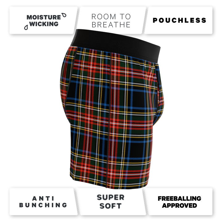 The Cappuccino | Holiday Tartan Plaid Boxers